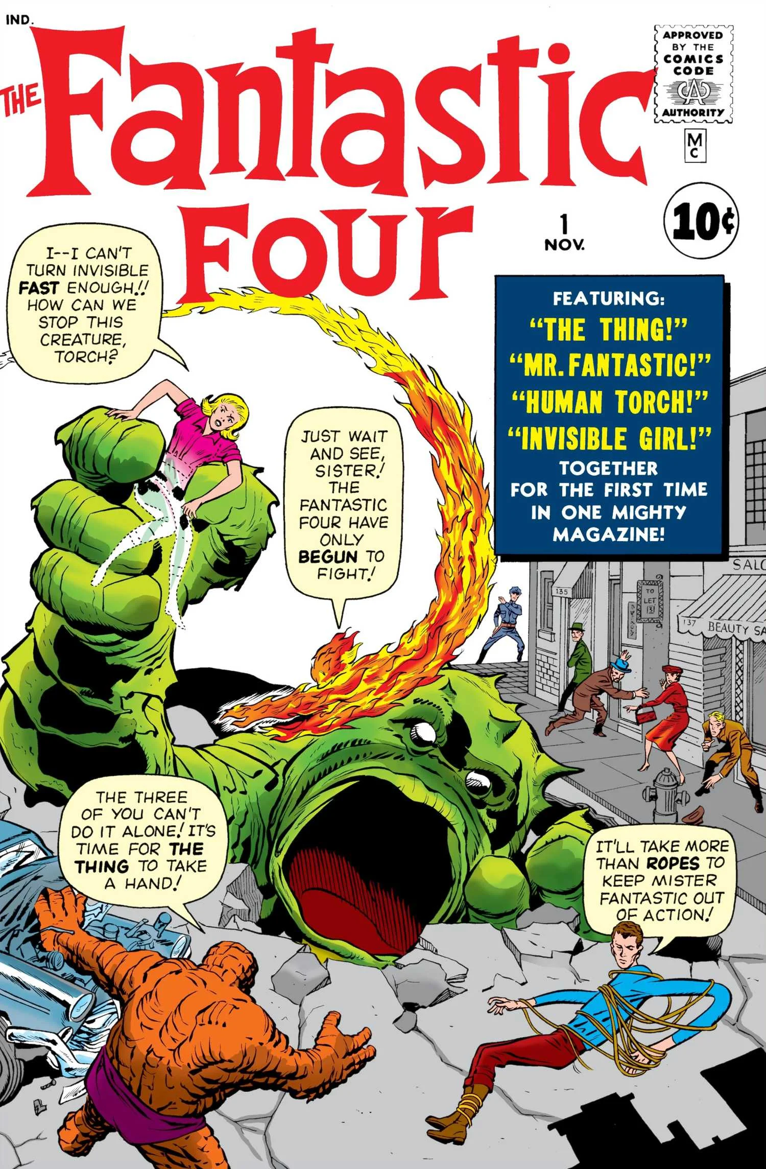Marvel Universe completa 65 anos com a estreia do Quarteto Fantástico