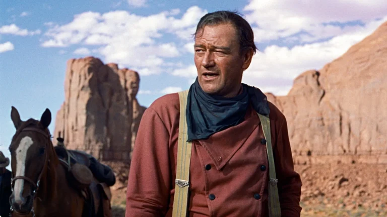 O clássico de John Wayne “The Searchers” tem uma das cenas finais mais marcantes do cinema western