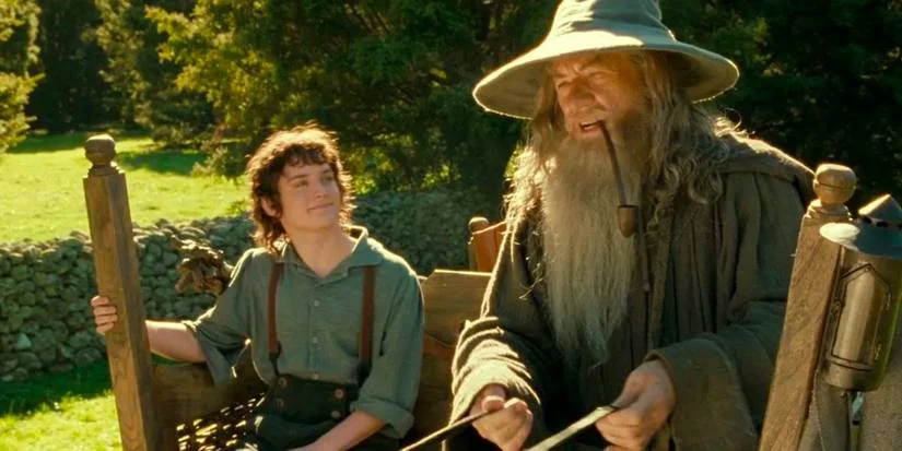 A frase mais famosa de Gandalf em O Senhor dos Anéis não está nos livros