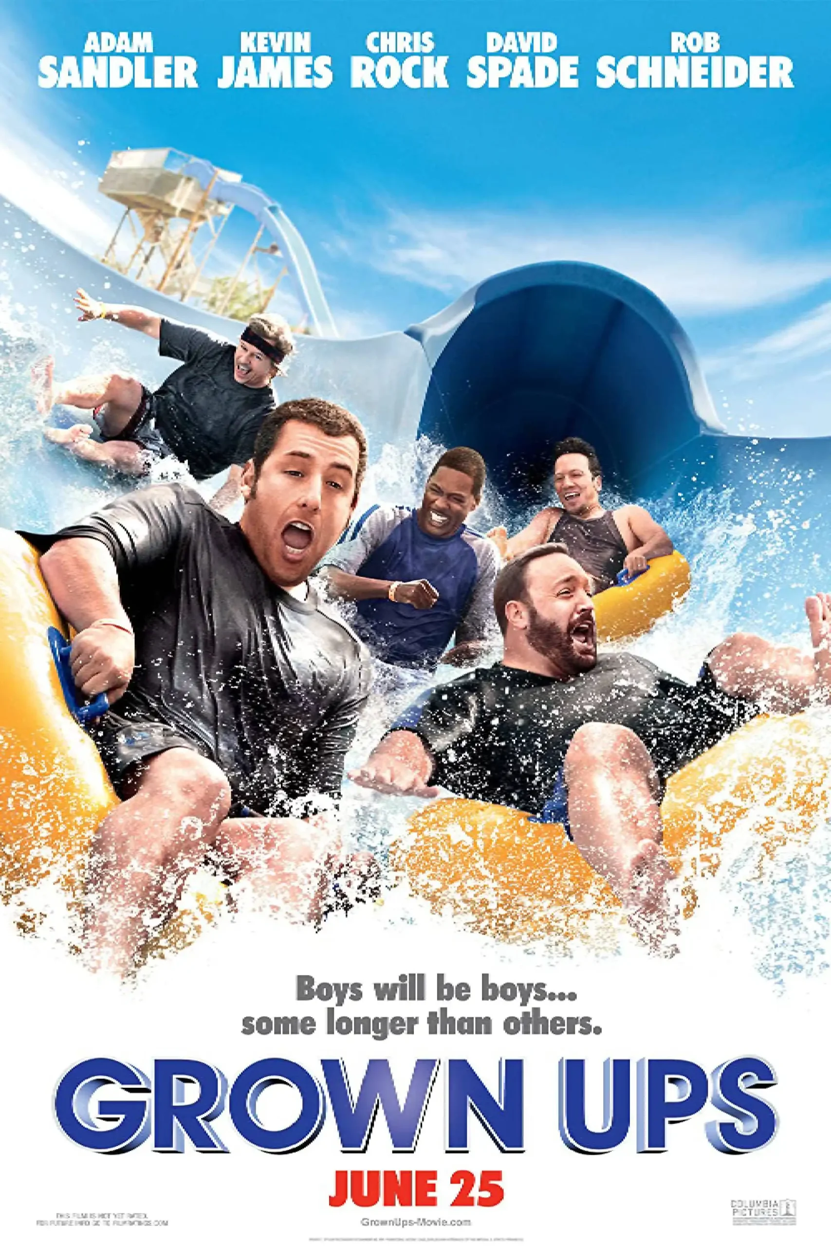 <strong>Grown Ups 3</strong> divulga primeiras fotos, elenco confirmado e detalhes da produção