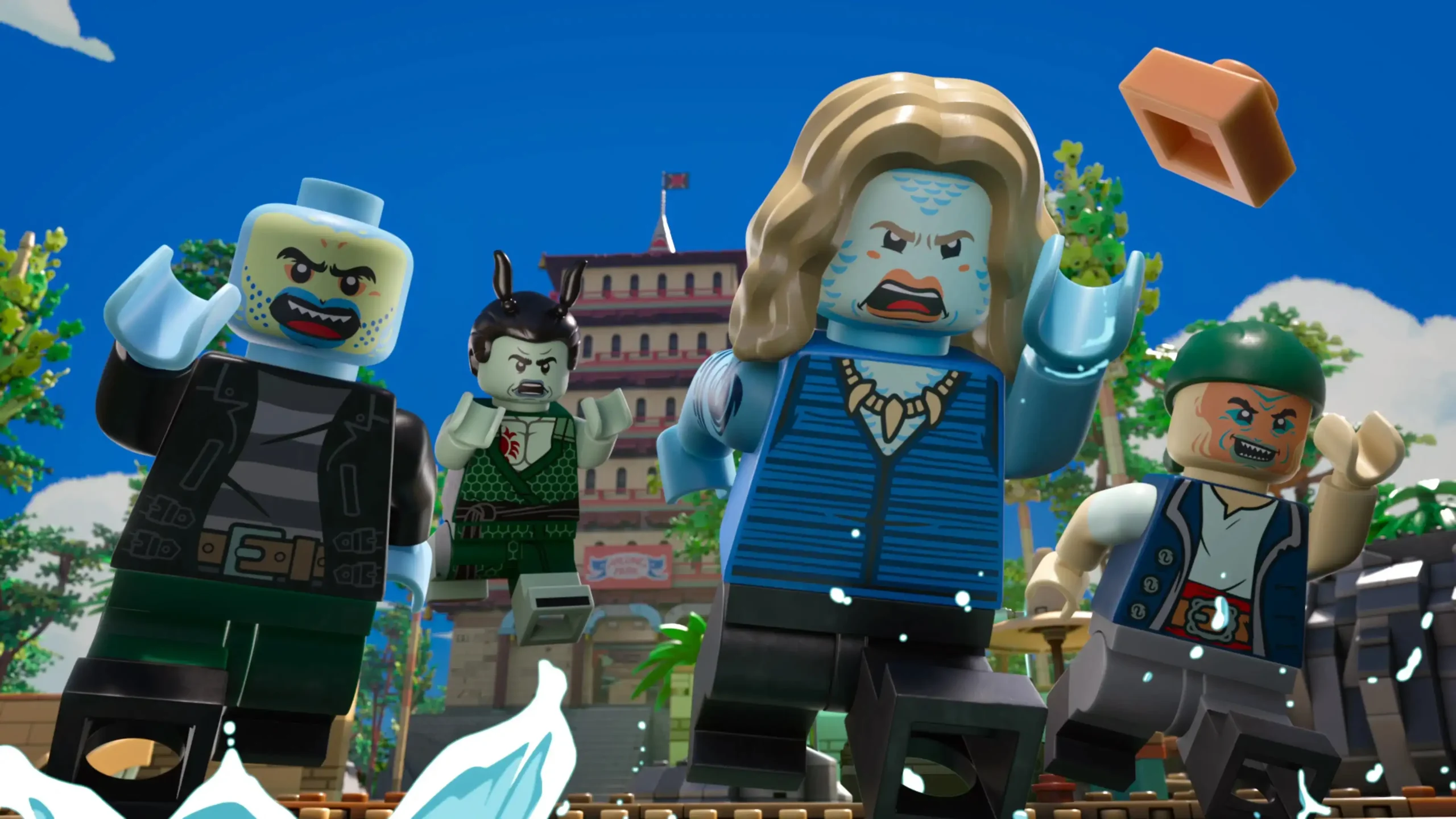 Netflix divulga trailer oficial de LEGO One Piece com nova aventura dos Chapéus de Palha