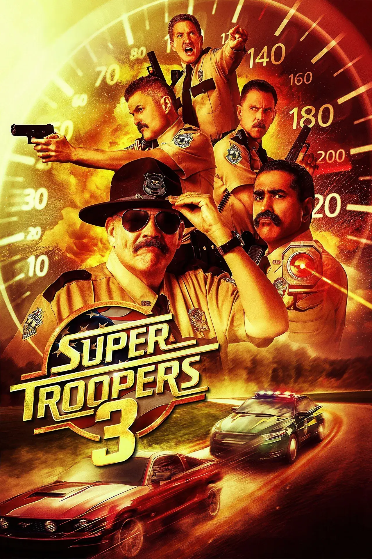 Super Troopers 3: Continuação Para Fãs com Humor Escrachado e Piadas Que Funcionam