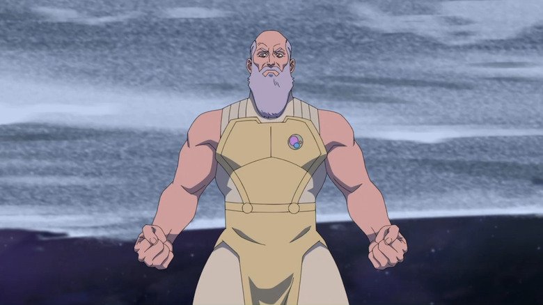 Uma das últimas atuações de Peter Cullen foi na série animada Invincible