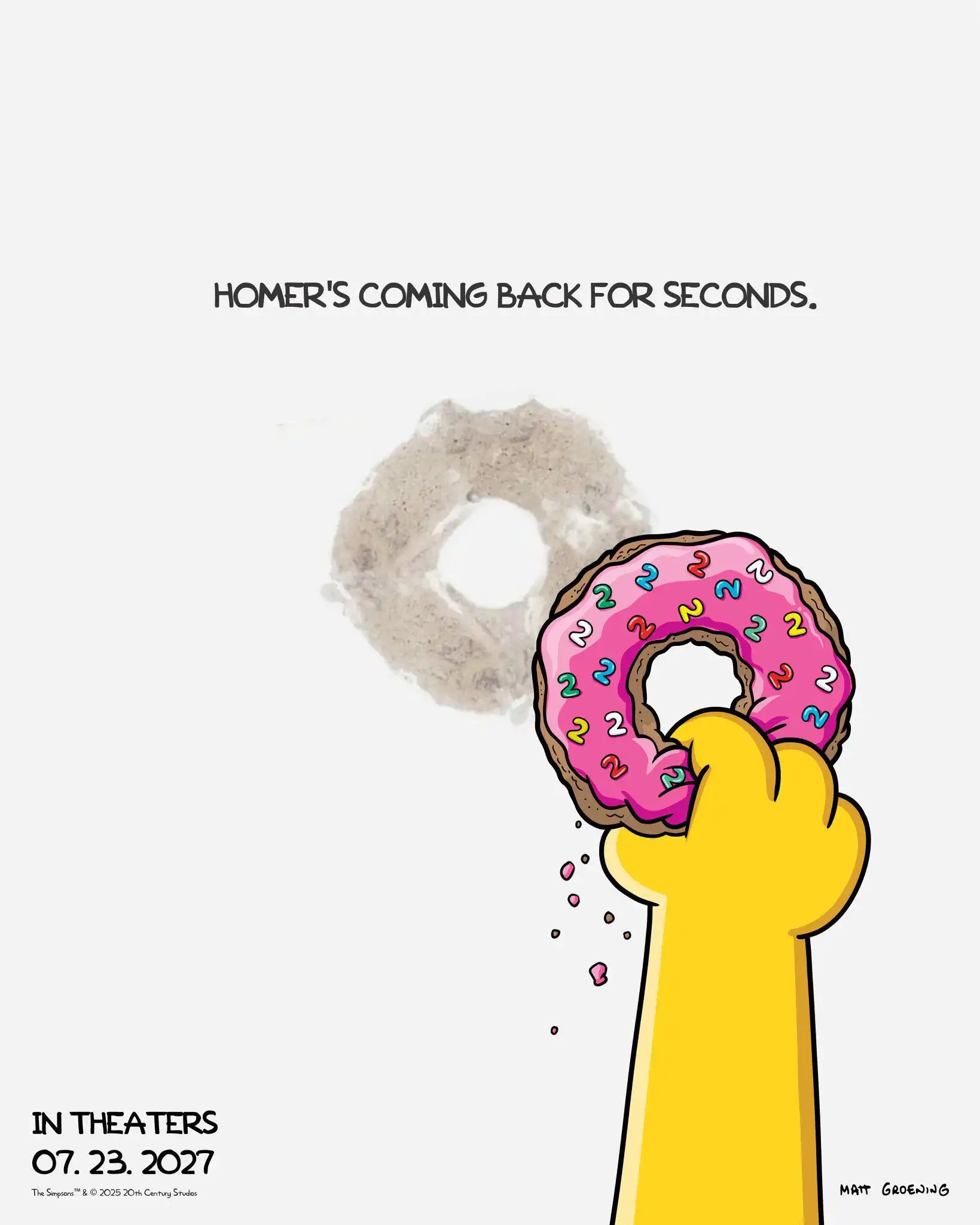 The Simpsons resgata piada clássica de 1994 no título do novo filme