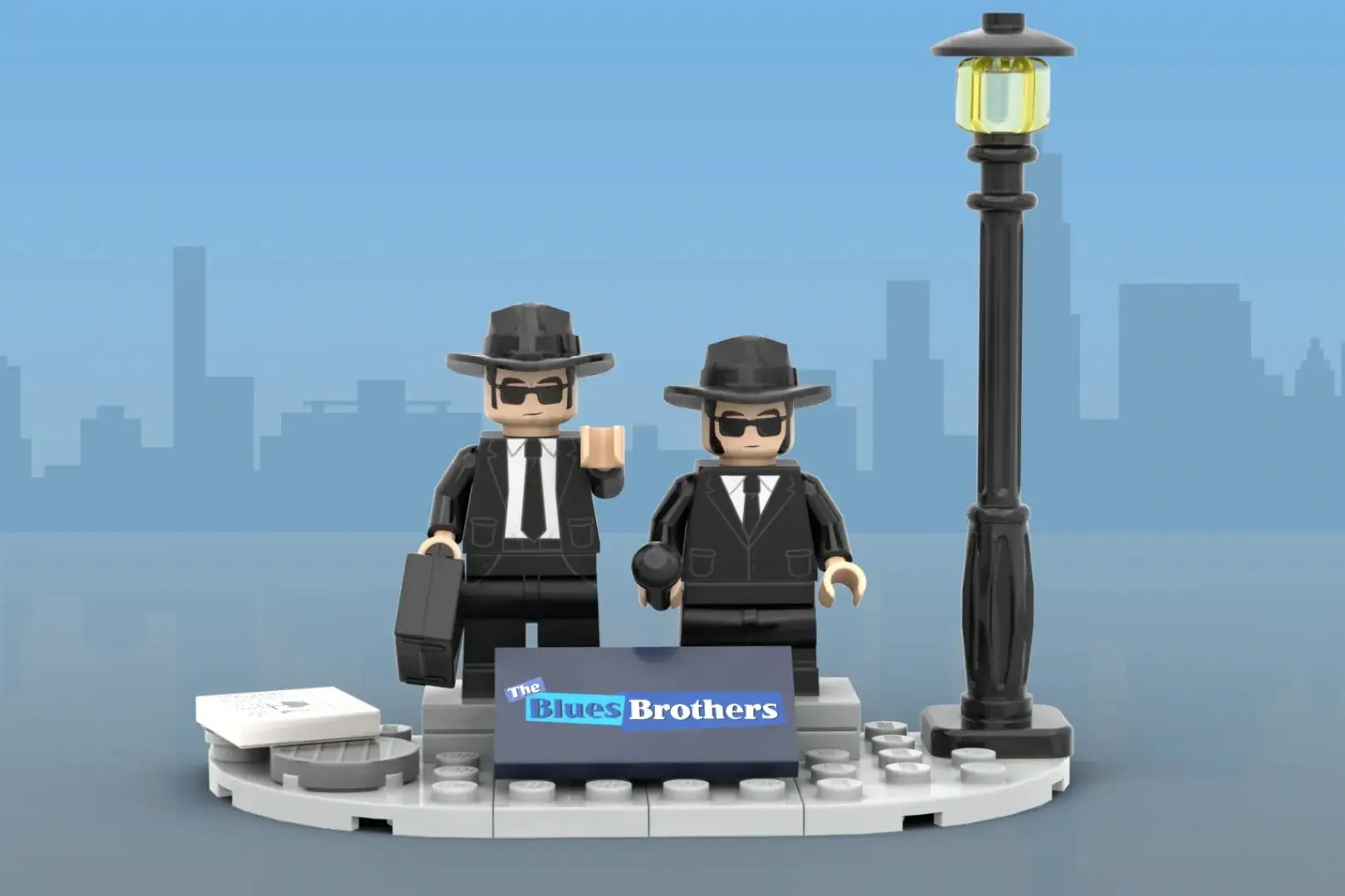 Carro icônico de The Blues Brothers ganha projeto de LEGO 46 anos após o lançamento do filme