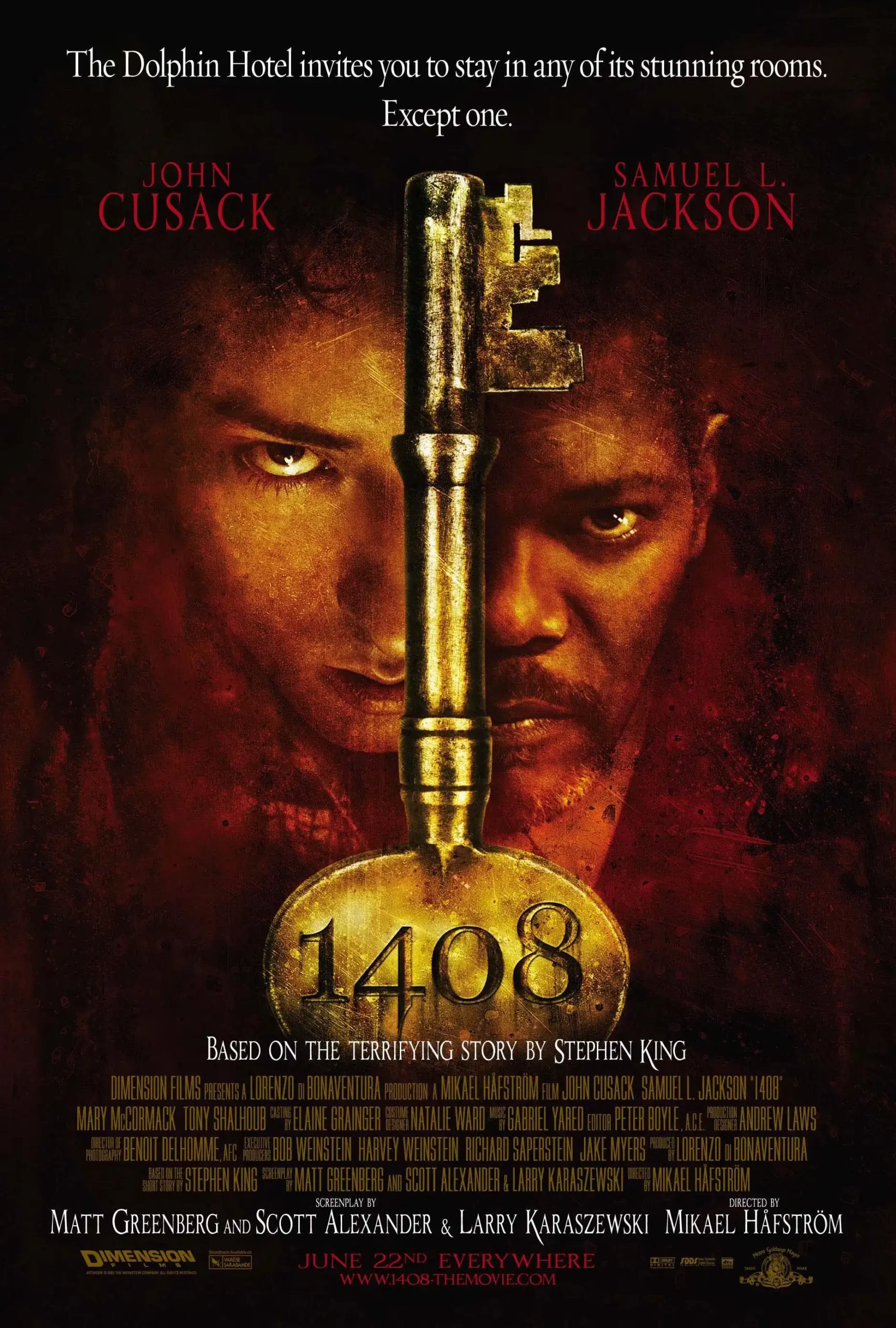 Filme “1408”, adaptação de Stephen King, domina rankings de streaming no mundo