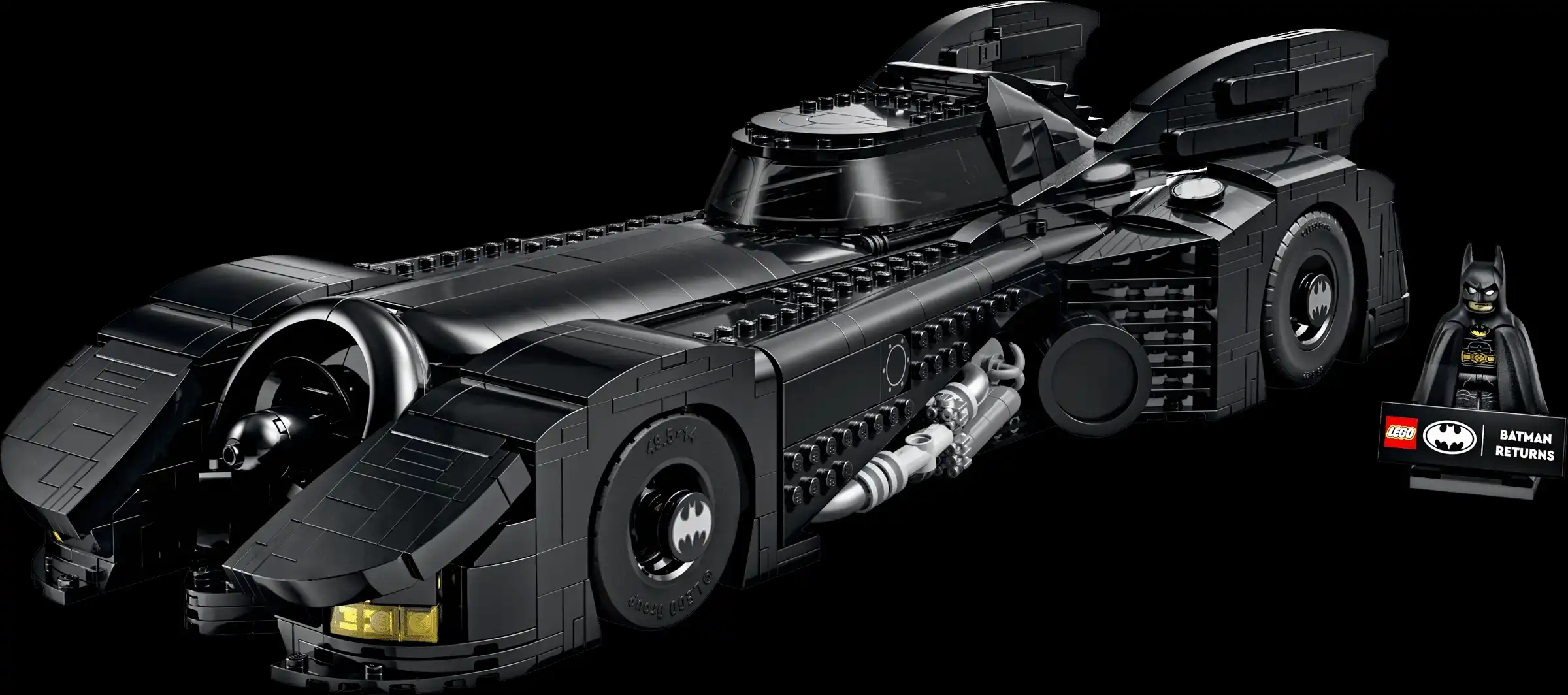 LEGO lança conjunto oficial do Batmóvel de Batman Returns com design icônico de Michael Keaton