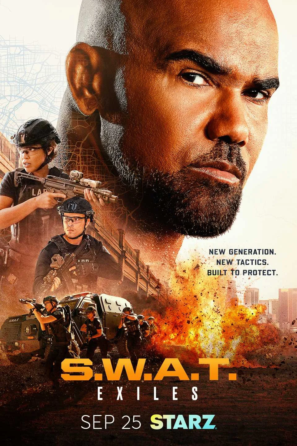 Trailer de S.W.A.T. Exiles revela dilemas e um infiltrado na equipe de Hondo