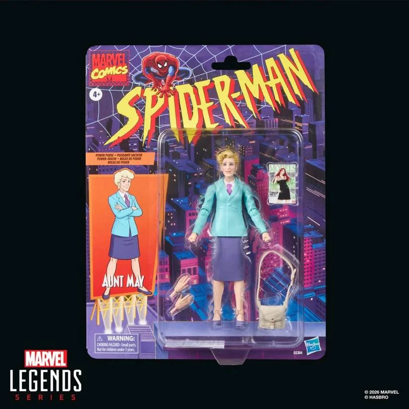 Tia May de Spider-Man: The Animated Series retorna após quase 30 anos em nova action figure