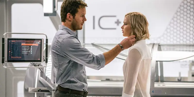 Filme de Ficção Científica com Chris Pratt, Passengers, Volta a Fazer Sucesso no Streaming Após 10 Anos