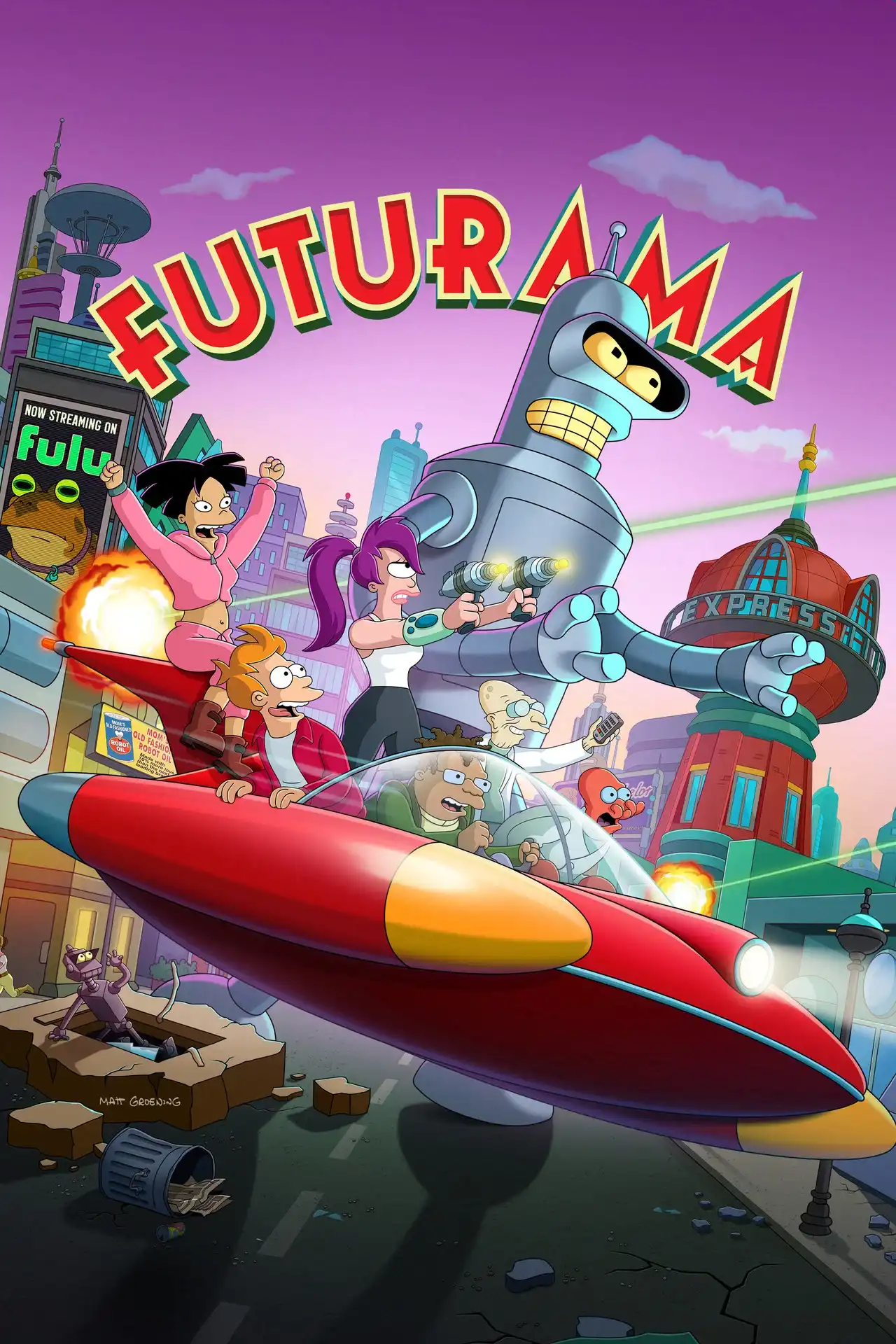 Futurama preparou final da 14ª temporada como possível encerramento antes de confirmar retorno em 2027