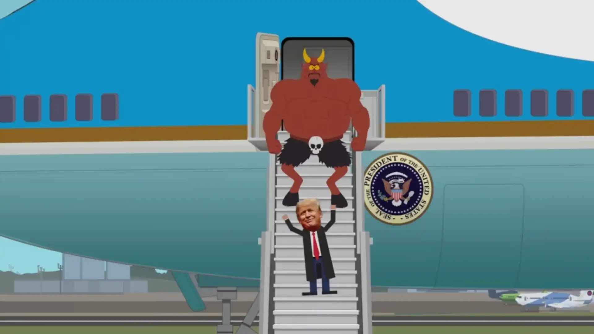 South Park encerra era Donald Trump com insulto final em vitória no Emmy