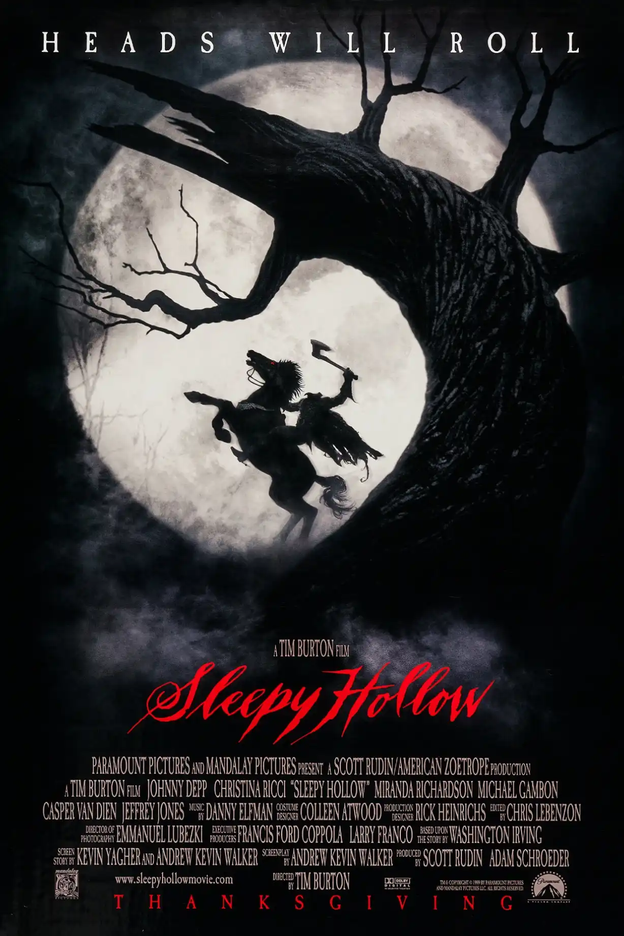 Sydney Sweeney protagonizará nova versão do clássico Sleepy Hollow, substituindo personagem de Johnny Depp