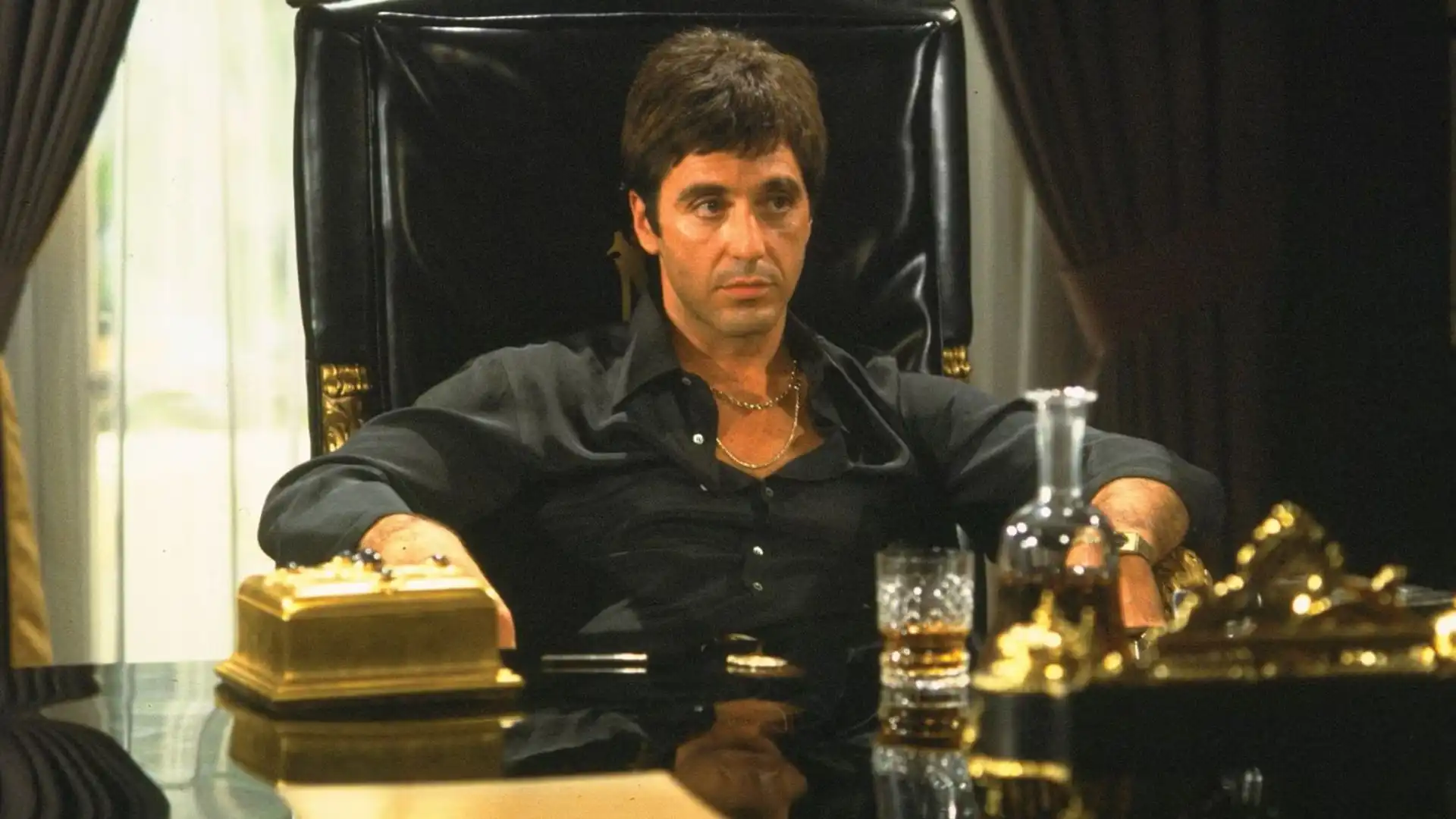 Scarface tem uma das falas mais marcantes do cinema de gângster, que não é “Say Hello to My Little Friend”