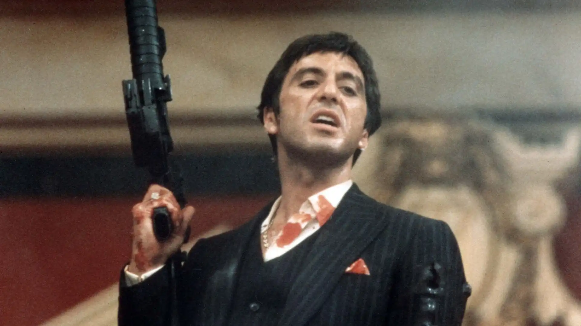 Scarface tem uma das falas mais marcantes do cinema de gângster, que não é “Say Hello to My Little Friend”