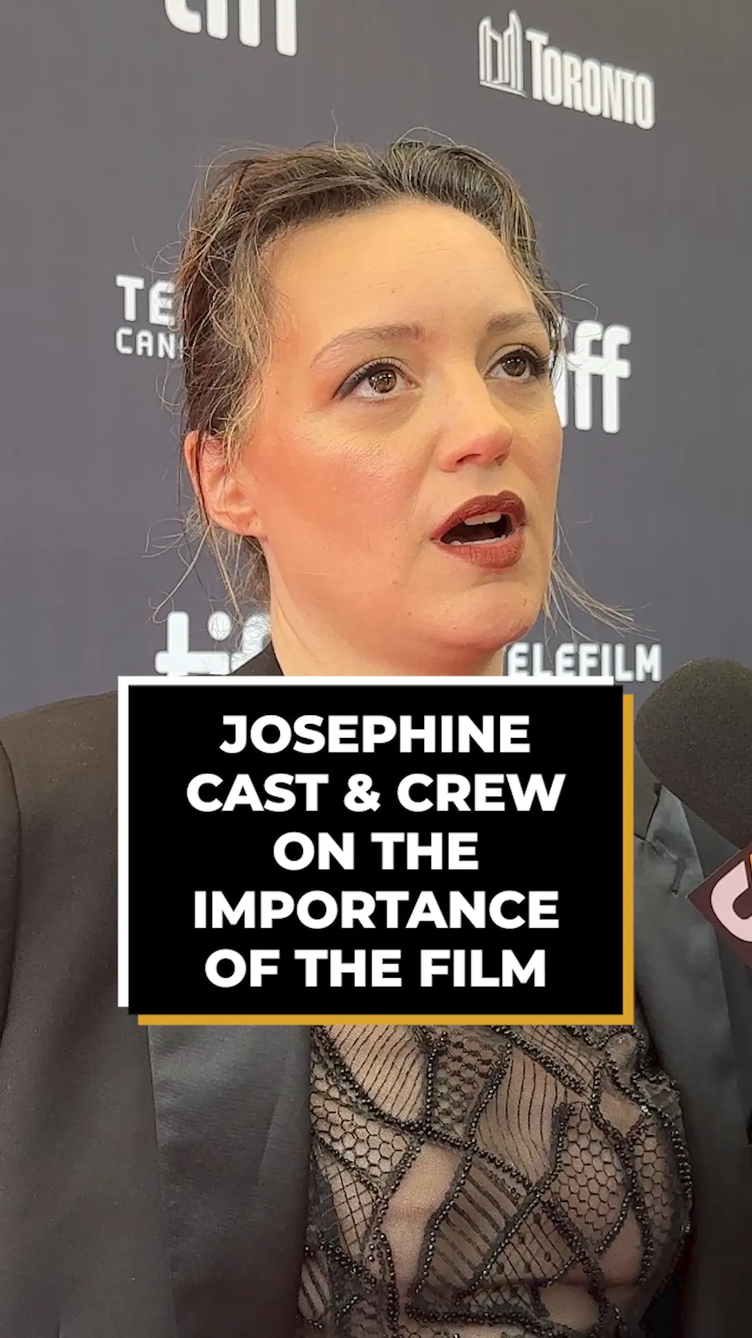 Elenco e equipe de Josephine falam sobre a importância do filme no TIFF