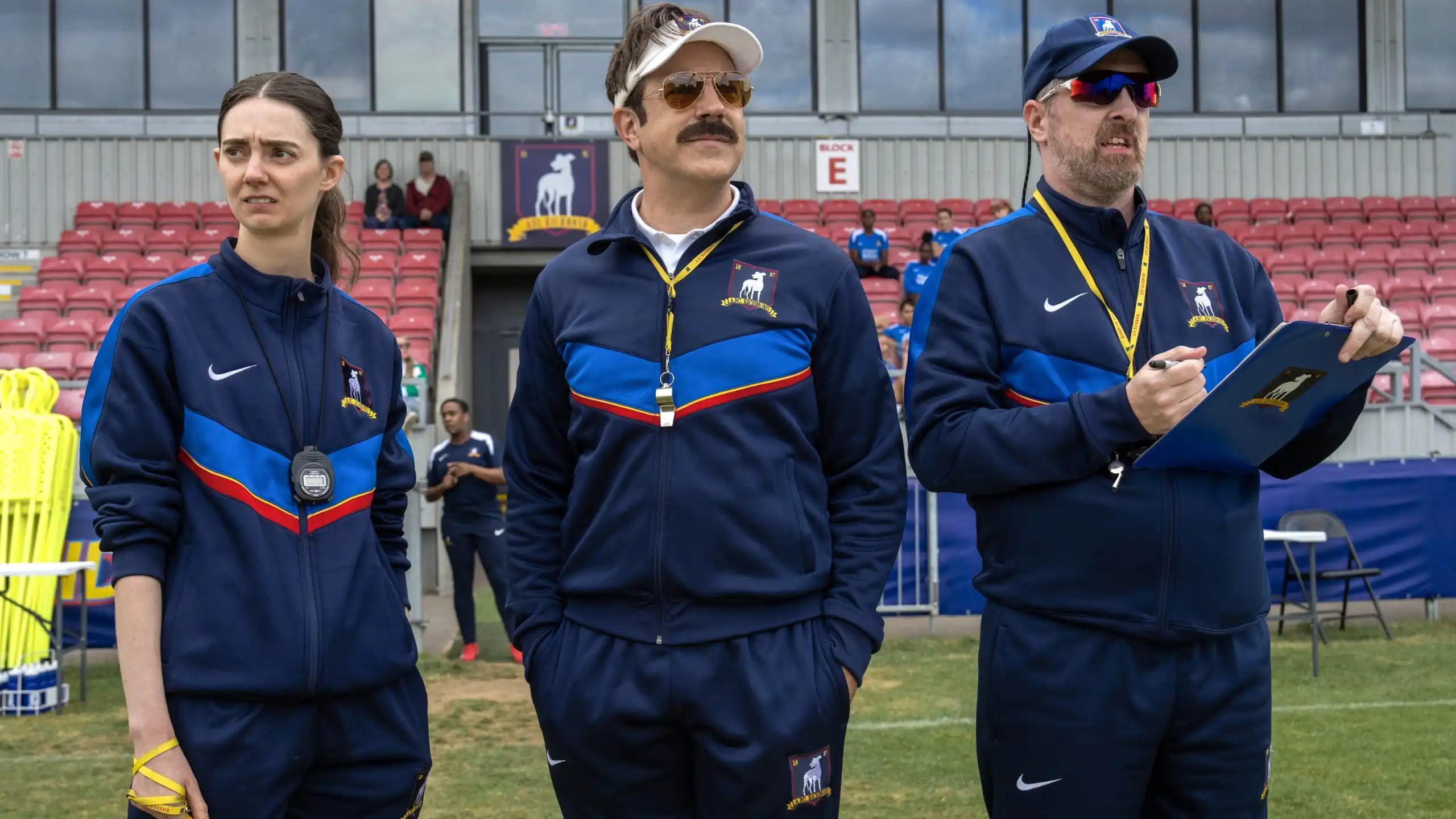 Temporada 5 de Ted Lasso ainda sem previsão e sem sala de roteiristas, diz Jason Sudeikis